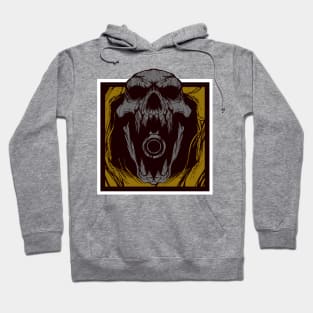 BLACKBEARD Skull Crest Hoodie